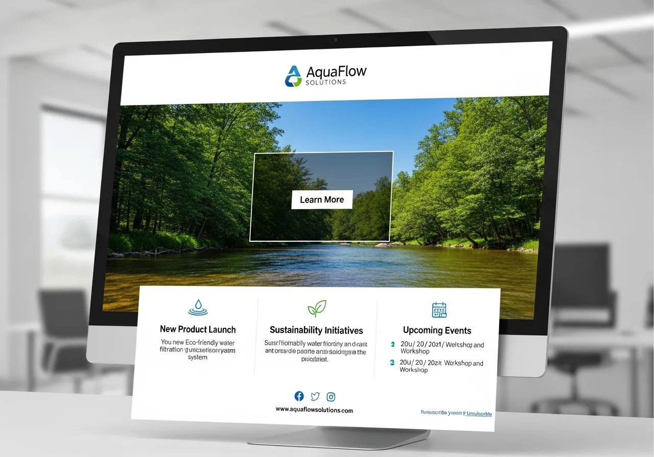 Riverbend Way — Effektives Webdesign